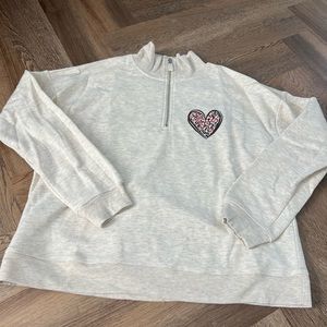 Cynthia Rowley Quarter Zip Sweatshirt